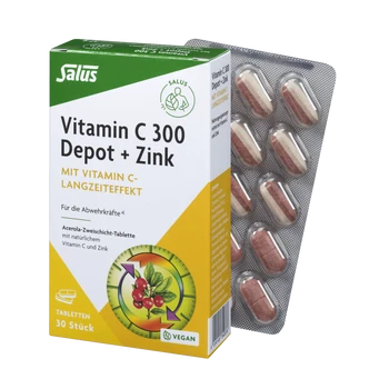 Salus  Vitamin C 300 Depot + Zink 30 Tbl