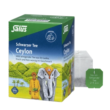 Salus Ceylon Schwarzer Tee Bio 15 Filterbeutel