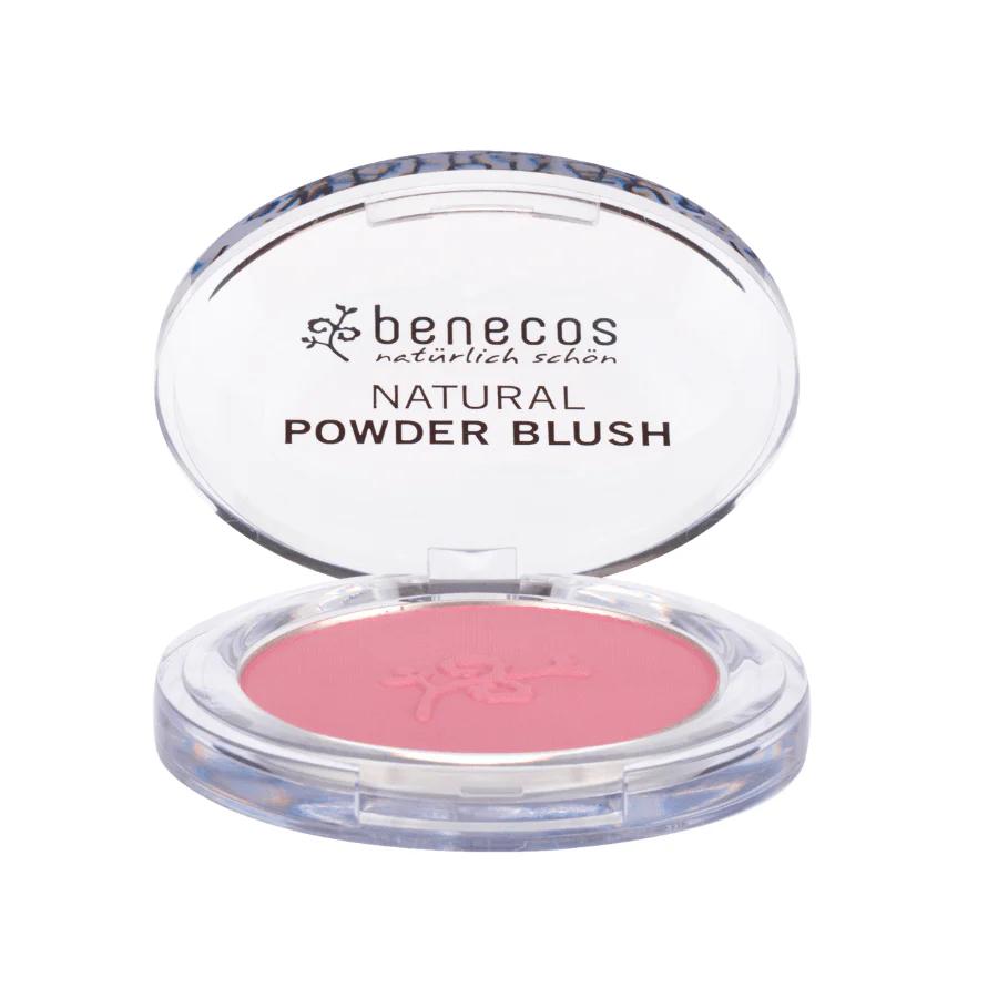 benecos Natural Beauty  Compact Powder Blush mallow rose Bio 5,5g