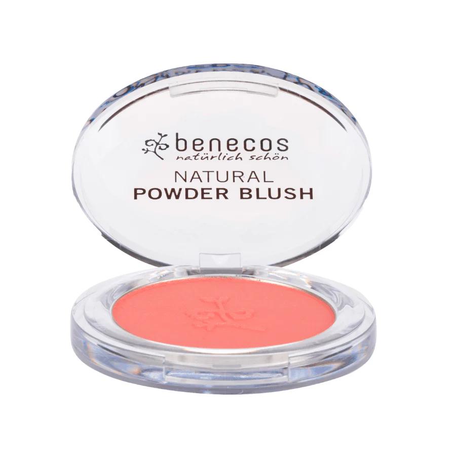 benecos Natural Beauty  Compact Powder Blush sassy salmon Bio 5,5g