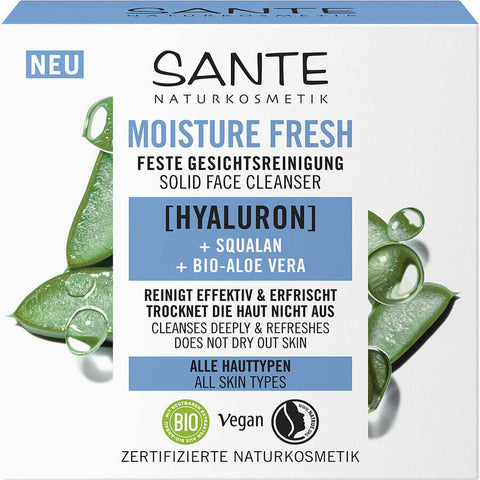 Sante Naturkosmetik Moisture Fresh Feste Gesichtsreinigung Bio 60g