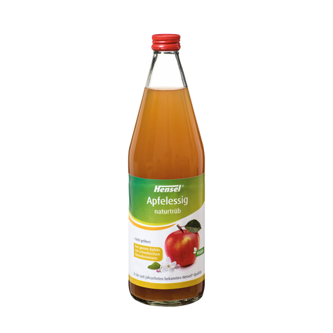 Hensel organic apple cider vinegar naturally cloudy 750ml
