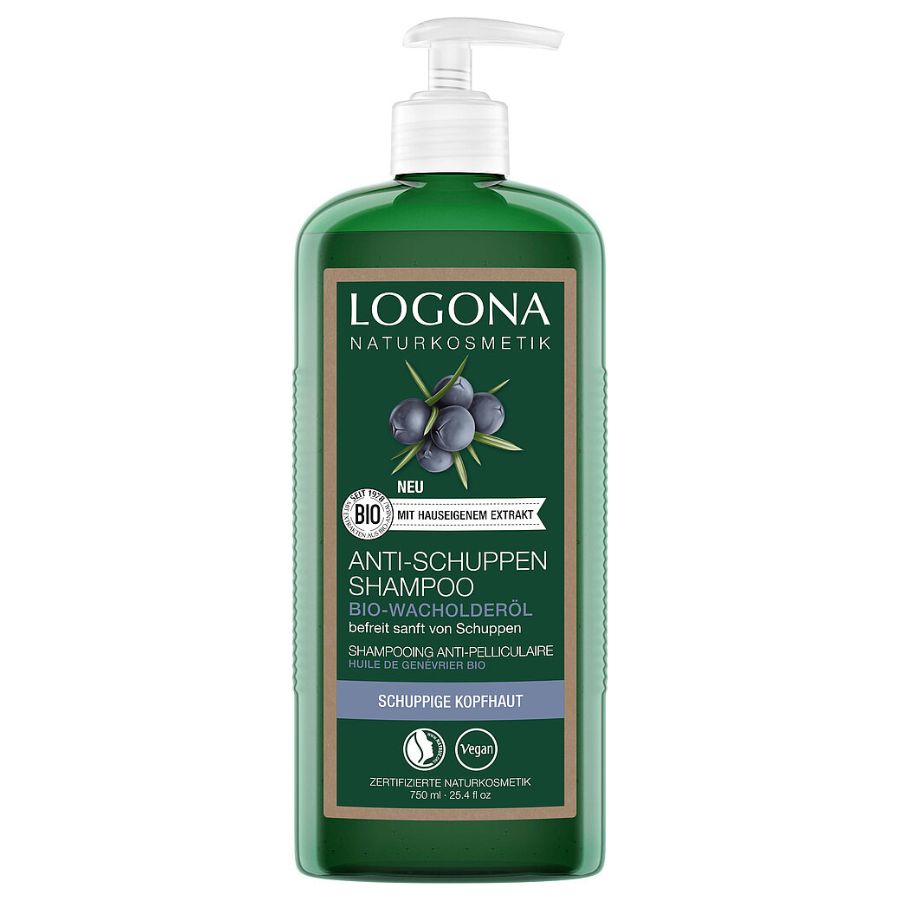 Logona Anti Schuppen Shampoo Bio-Wacholderöl, 250ml