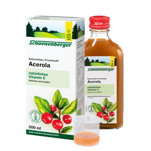 Schoenenberger Acerola, Naturtrüber Fruchtsaft (Bio) 200ml