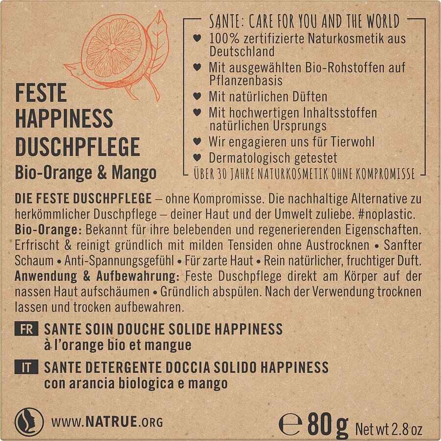 Sante Naturkosmetik Feste Happiness Duschpflege Bio 80g