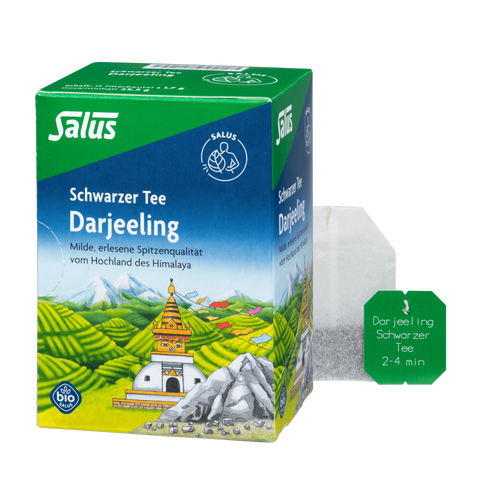 Salus Darjeeling, Schwarzer Tee Bio 15 Filterbeutel