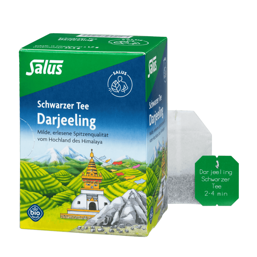 Salus Darjeeling, Schwarzer Tee Bio 15 Filterbeutel
