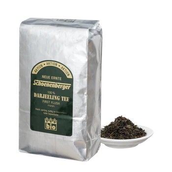 Schoenenberger Darjeeling Tea, Black Tea 500g organic