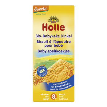 Holle Organic Spelled Baby Biscuits 150g Demeter 