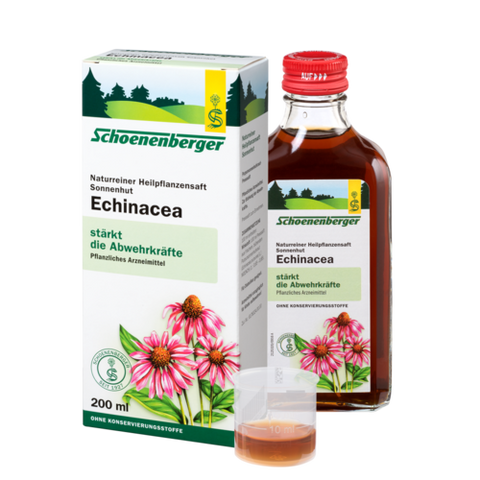Schoenenberger Echinacea, Naturreiner Heilpflanzensaft Sonnenhut 200ml