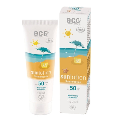 Eco Cosmetics Sun Lotion SPF 50 Organic 125ml