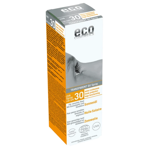 Eco cosmetics ECO Sun Oil SPF 30 High Sun Protection Waterproof Organic 50ml