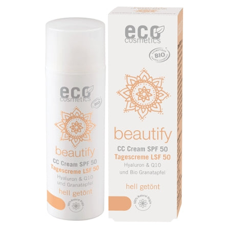 Eco cosmetics beautify CC Tagescreme LSF 50, 50ml