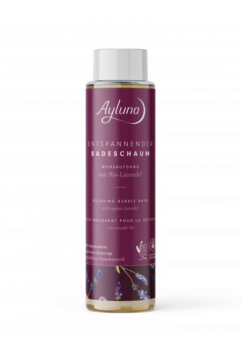 Ayluna Moonrise - Relaxing Bath Foam with Organic Lavender Organic 400ml 