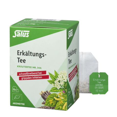Salus Erkältungs-Tee Kräutertee Nr. 34 Bio 15 Filterbeutel