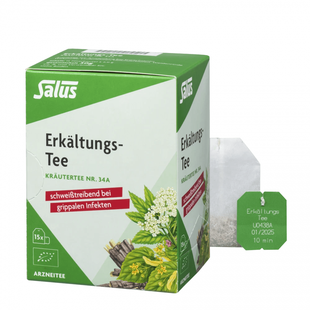 Salus Erkältungs-Tee Kräutertee Nr. 34 Bio 15 Filterbeutel