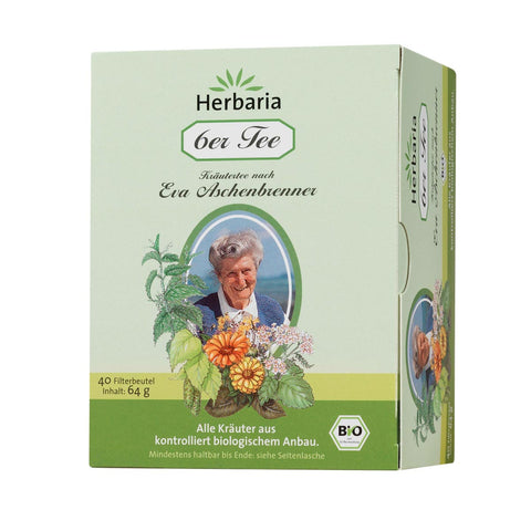 Eva Aschenbrenner 6er Tee im 6er Pack - 40 Filterbeutel (6 x 40 FB)