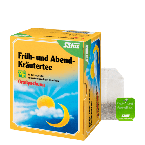 Salus Früh-und-Abend-Kräutertee Bio 40 Filterbeutel