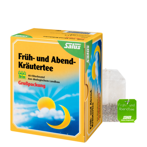 Salus Früh-und-Abend-Kräutertee Bio 40 Filterbeutel