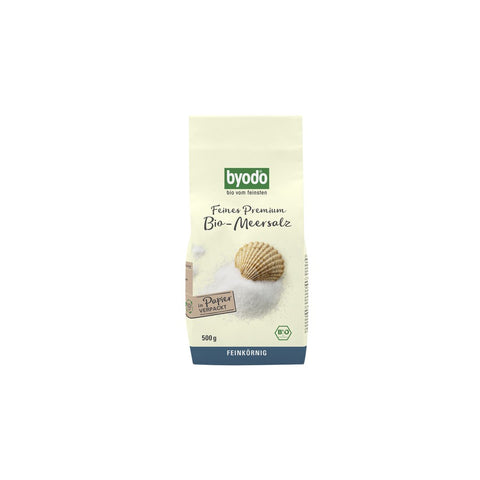 BYODO Feines Premium Bio-Meersalz (500 g)