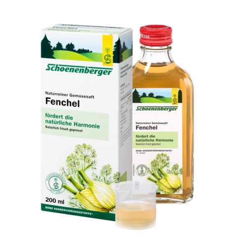 Schoenenberger Fenchel, Naturreiner Gemüsesaft (Bio) 200ml