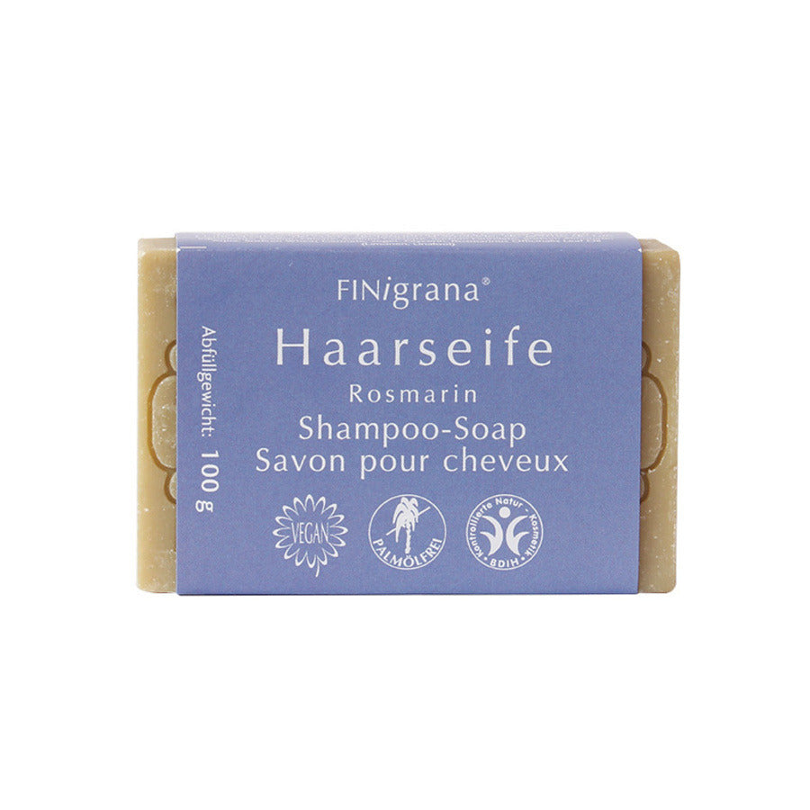 FINigrana Aleppo Haarseife Rosmarin Bio 100g