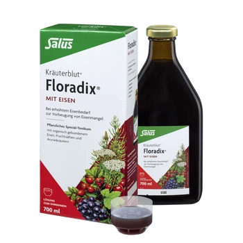 Salus Kräuterblut Floradix mit Eisen, Tonikum 700ml