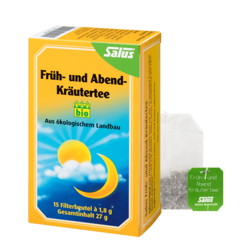 Salus Früh-und-Abend-Kräutertee Bio 15 Filterbeutel