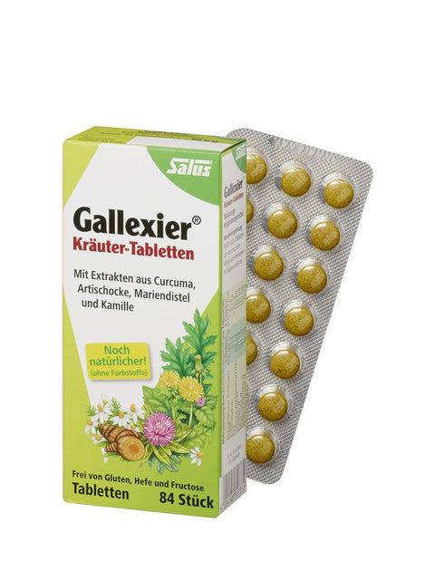 Salus Gallexier Kräuter-Tabletten 84 Tbl