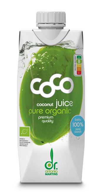 Dr. Antonio Martins Coco Juice Pure Organic 500ml