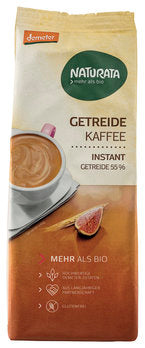 NATURATA grain coffee instant refill pack 200g organic