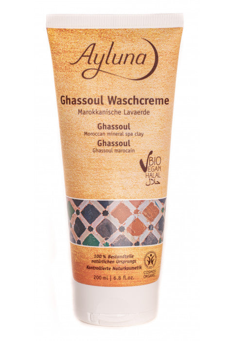 Ayluna Ghassoul Waschcreme Bio 200ml