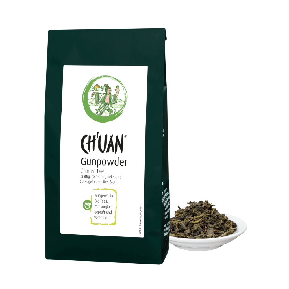 Schoenenberger CH’UAN Gunpowder, Grüner Tee Bio 250g