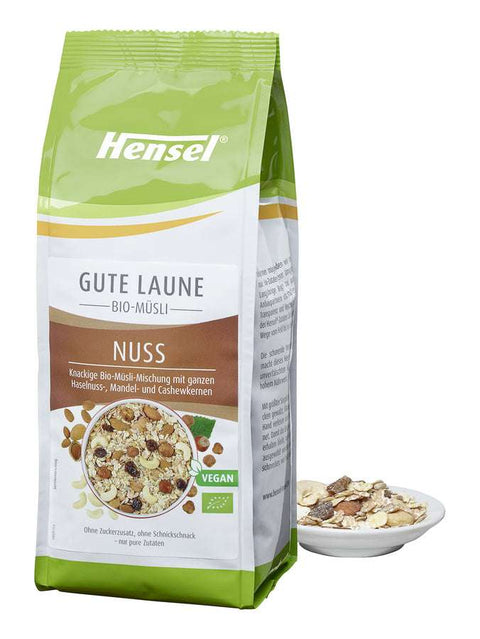 Hensel Gute Laune Bio-Müsli Nuss 454g