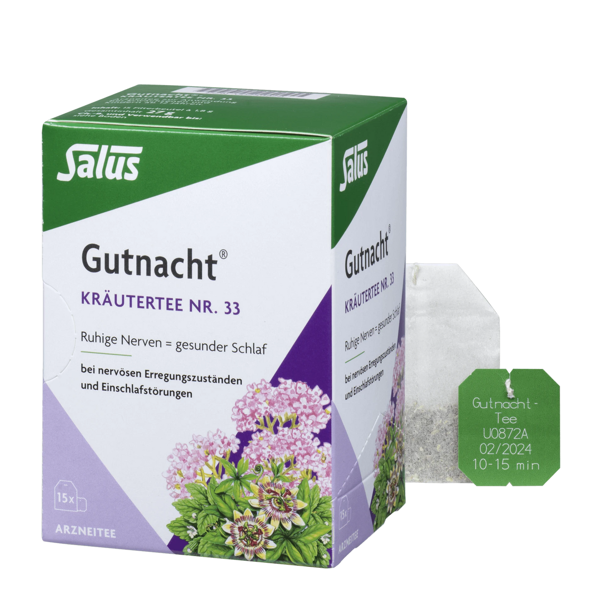 Gutnacht Kräutertee Nr. 33 Salus 15 Filterbeutel