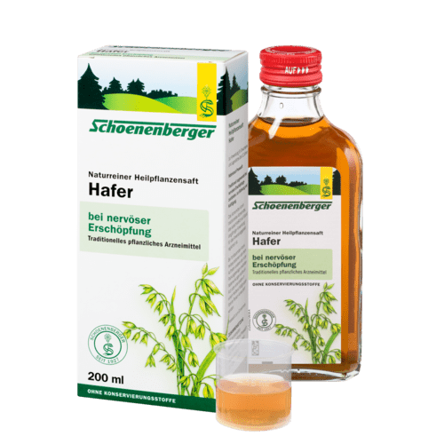 Schoenenberger Hafer, Naturreiner Heilpflanzensaft 200ml