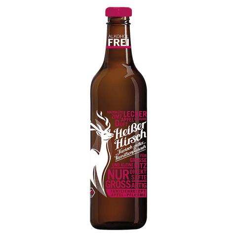 Hot deer punch organic non-alcoholic 0.75l