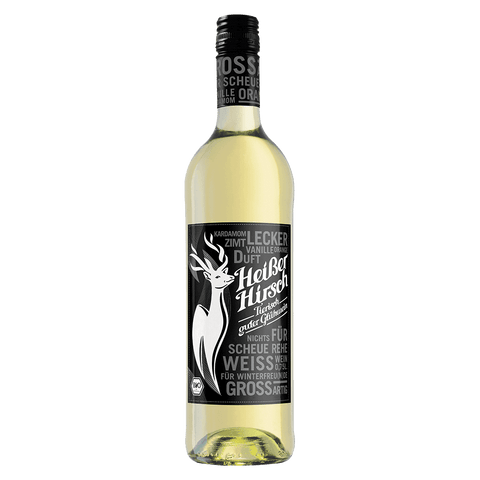 Weißer Glühwein - Heißer Hirsch Bio - 6x 0.75l