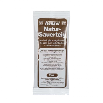 Hensel natural sourdough organic 1 bag 150g