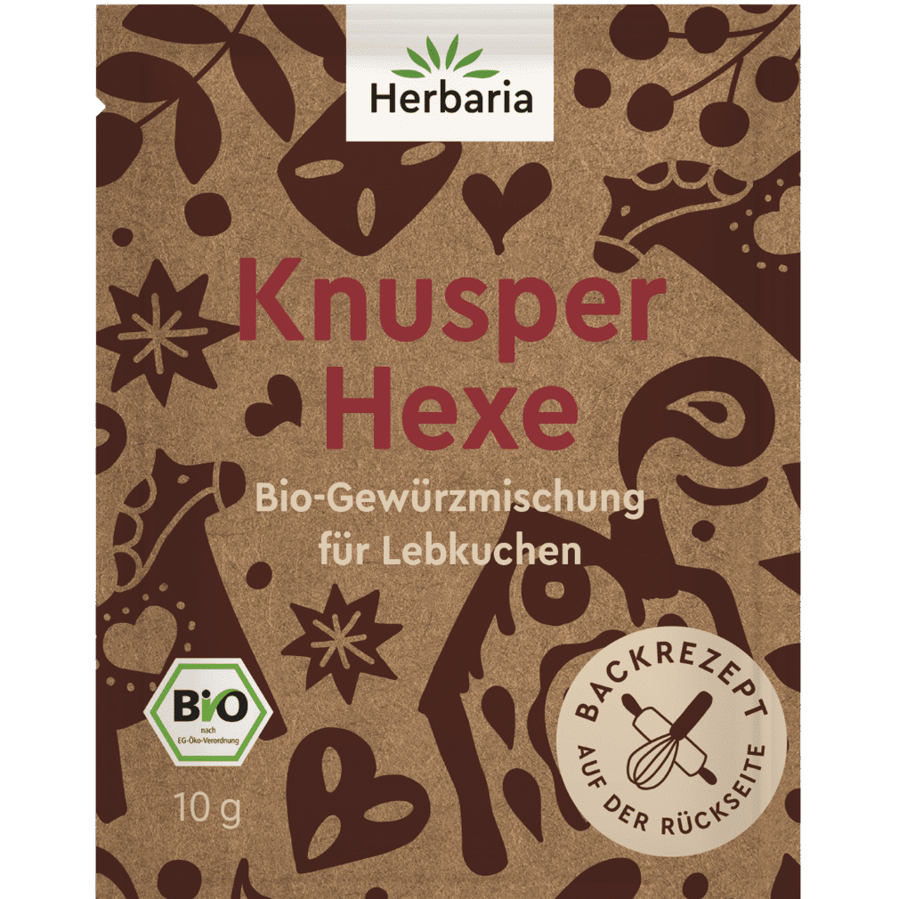 Herbaria "Knusperhexe" für Lebkuchen - bio - 10g