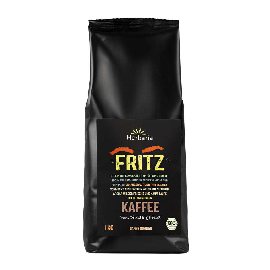Herbaria Fritz – Kaffee Bio, ganze Bohnen 1Kg