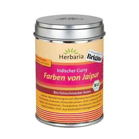 Herbaria Farben von Jaipur Curry Bio 80 g