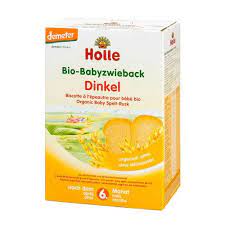Holle organic baby spelled rusks, unsweetened 200g (from the 6th month)