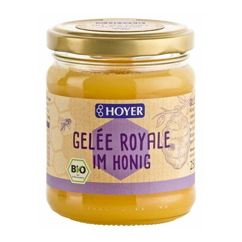 HOYER Gelée Royale im Honig Bio 250g