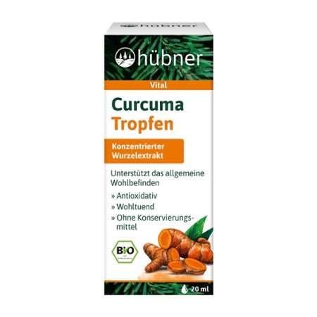 Anton Hübner Curcuma Tropfen Bio 20ml