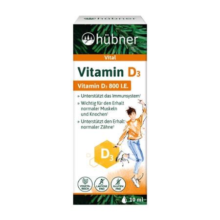 Anton Hübner Vitamin D3 Tropfen Bio 10ml