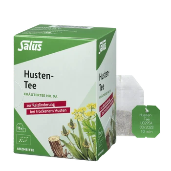 Salus Husten-Tee, Tee, Bio-Kräutertee Nr. 9a 15 Filterbeutel