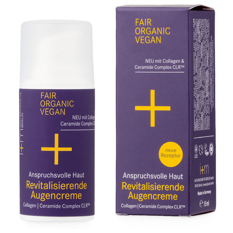 i+m Anspruchsvolle Haut Revitalisierende Augencreme Collagen-Ceramide Complex CLR™ Bio 15ml