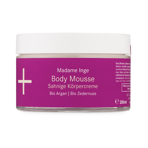 i+m Madame Inge Body Mousse Argan • Zedernuss Bio 200ml