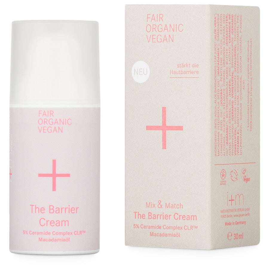 i+m Mix & Match The Barrier Cream 5% Ceramid Complex CLR™ | Macadamiaöl Bio 30ml